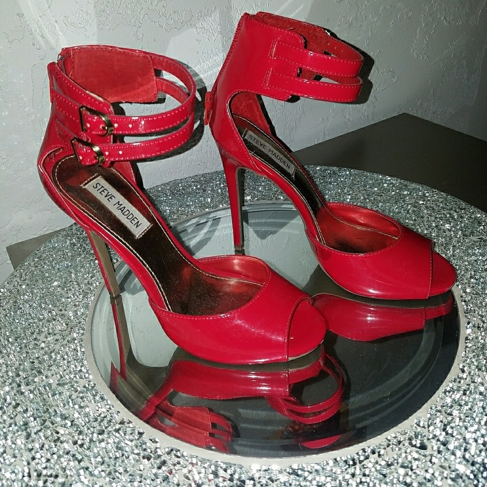 Steve Madden Red Heels